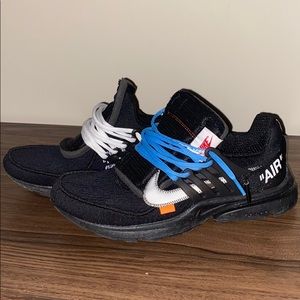 Off white nike presto shoes